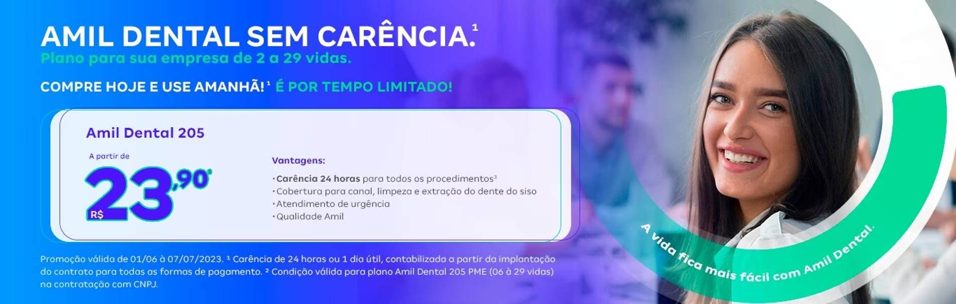 Promoção Amil Dental sem Carência Amil Dental Planos Odonto